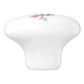 ドリームビッグドリームキャッチャーのボヘミアドリームキャッチャー セラミックノブ (側面)