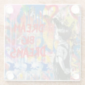 ドリームビッグドリームグラフィティウォール ガラスコースター (裏面)