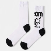 ドリームビッグハッスル懸命 ソックス (左)