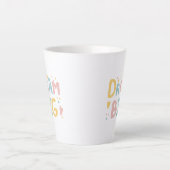 ドリームビッグパステルハート カフェラテマグ (正面)