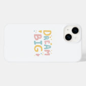 ドリームビッグパステルハート Case-Mate iPhoneケース (裏面 (横))