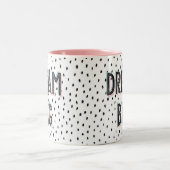 ドリームビッグパステル&スポット感動的引用文マグ ツートーンマグカップ (中央)