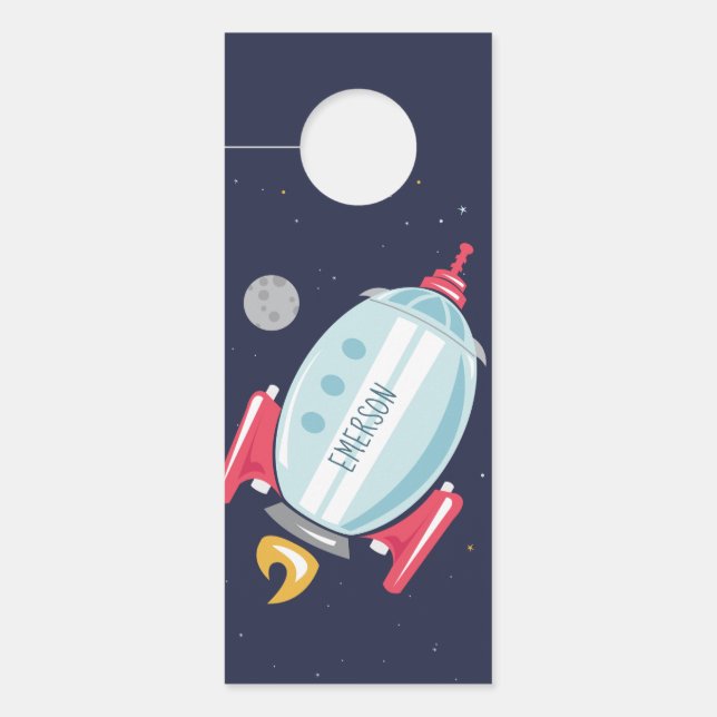 ドリームビッグパーソナライズされた- ドアノブサイン (正面)