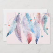 ドリームビッグボホドリームキャッチャーハッピーバースデー カード (裏面)