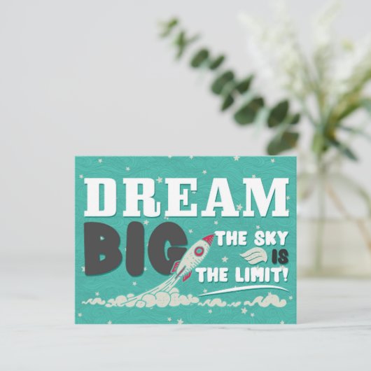 ドリームビッグポストカード – 学生用カード先生 ポストカード (スタンド正面)