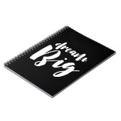 ドリームビッグライトフォント ノートブック (左側)