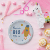 ドリームビッグリトルワンキュート漫画宇宙ロケット ペーパープレート (パーティー)