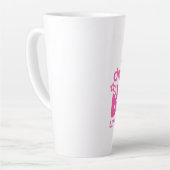 ドリームビッグリトルワンピンクマグ – かわいいベビープレゼント カフェラテマグ (左アングル)