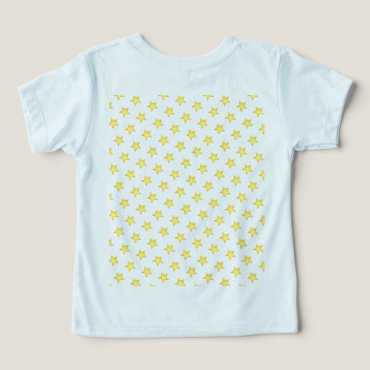 ドリームビッグリトルワンブルー男の赤ちゃん1st誕生日 (デザイン裏面)