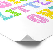 ドリームビッグリトルワン – キッズカラフル子供部屋 ポスター (角)