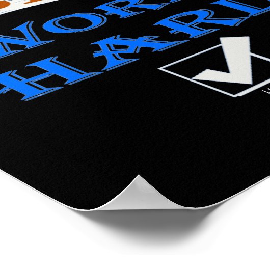 ドリームビッグワーク懸命感動的引用文 ポスター (角)