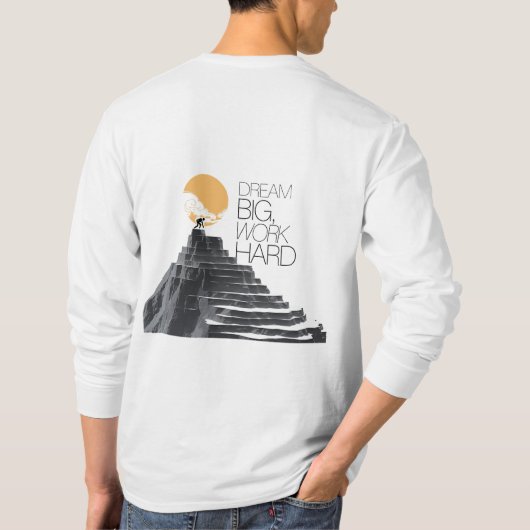 ドリームビッグワーク懸命 Tシャツ (裏面)
