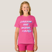 ドリームビッグワーク懸命 Tシャツ (正面フル)
