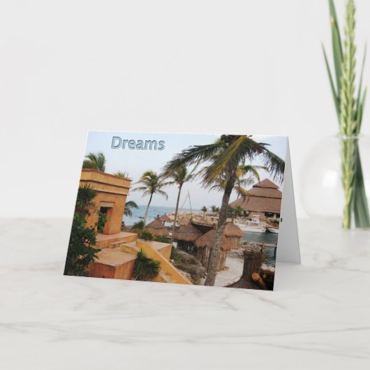 ドリームビッグ勇気付けられる カード (正面)