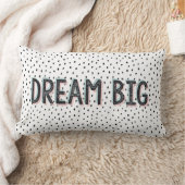 ドリームビッグ感動的引用文ルンバークッション ランバークッション (ブランケット)