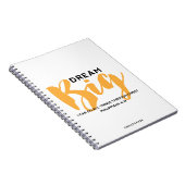 ドリームビッグ聖なる書物、 経典 ノートブック (右側)