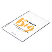 ドリームビッグ聖なる書物、 経典 ノートブック (左側)