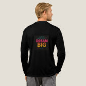ドリームビッグ長袖 男性へ トライブレンドＴシャツ (背面全体)