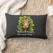 「ドリームビッグ – キリン装飾用クッション」 ランバークッション (ブランケット)