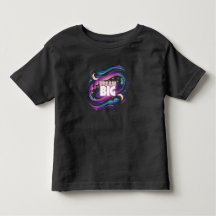 ドリームビッグ – コズミック銀河系キッズTシャツ