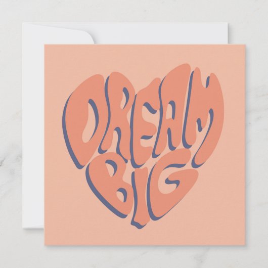 ドリームビッグ:サンゴとアプリコットやる気を起こさせるアドバイス シーズンカード (正面)