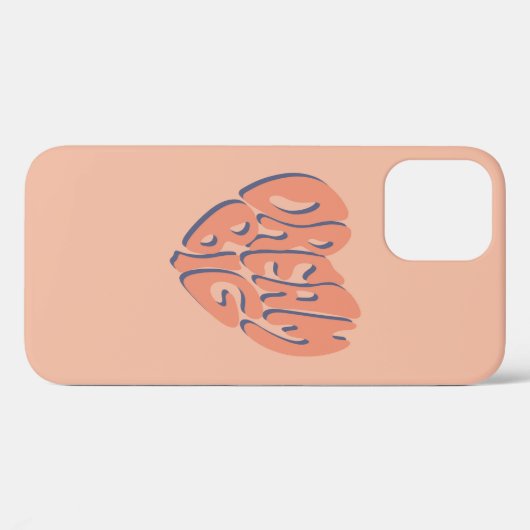 ドリームビッグ：サンゴとアプリコットやる気を起こさせるアドバイス Case-Mate iPhoneケース (裏面 (横))