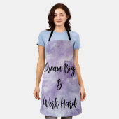 ドリームビッグ&ワーク懸命 エプロン (着用した状態)