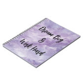 ドリームビッグ&ワーク懸命 ノートブック (左側)