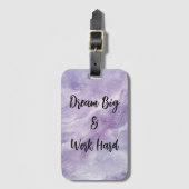 ドリームビッグ&ワーク懸命 ラゲッジタグ (正面縦)