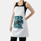 ドリームビッグ – 女性のカーボーイ乗馬 エプロン (インサイチュ)