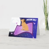 ドリームビッグ – 星を目指してリーチ！グリーティングカード カード (正面)