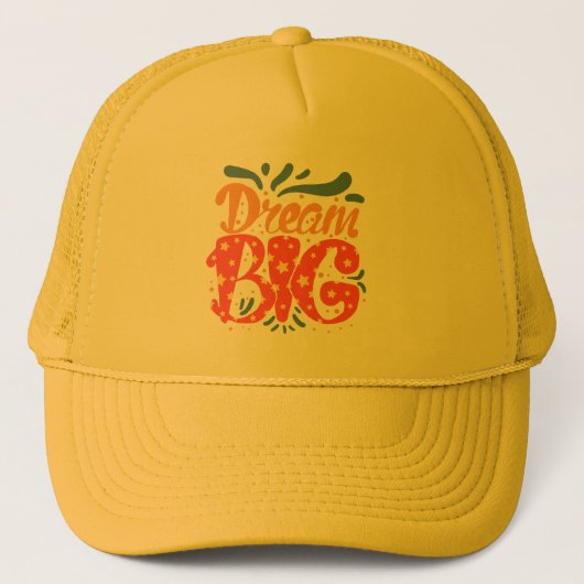 ドリームビッグ» Baseball & Trucker Hat キャップ (正面)