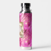 ドリームピかわいらしックスラブ金ゴールドグリッタースパークル ウォーターボトル (左面)