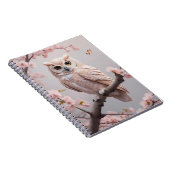 ドリームピンクさくらんぼフクロウ ノートブック (右側)