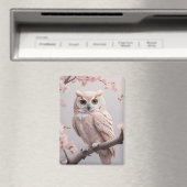 ドリームピンクさくらんぼフクロウ マグネット (インサイチュ (食洗機))