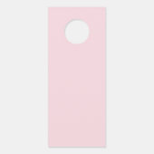 ドリームピンク結婚フローラのゲストは邪魔しない ドアノブサイン (裏面)