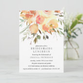 ドリームピーチフラワーズブリデスメイドランチョー結婚ズ 招待状 (スタンド正面)