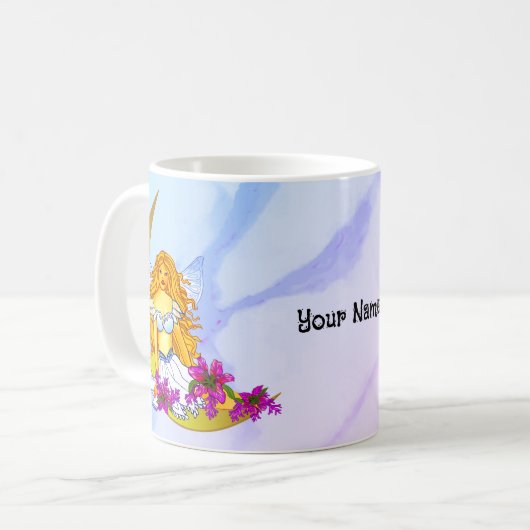 ドリームフェアリーナイトムーンマグ コーヒーマグカップ (正面左)