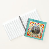 ドリームブルーヘロンとウォーターカラージャーナル ノートブック (内部)