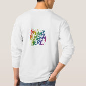 ドリームブロッサムファッション Tシャツ (裏面)