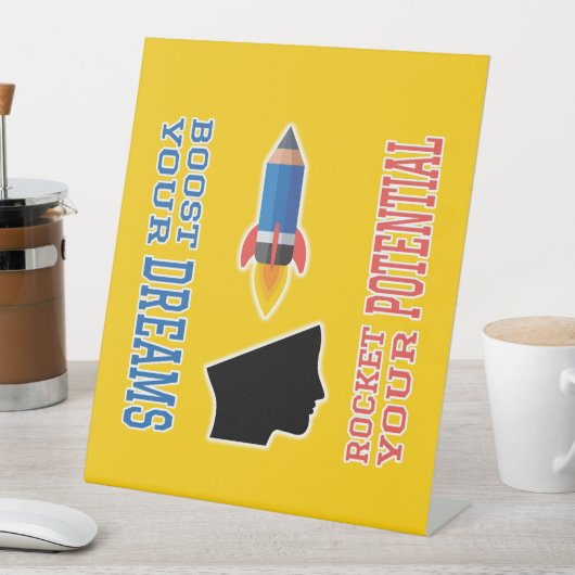 ドリームブースターと潜在的ロケット 台座サイン (インサイチュ)