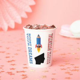 ドリームブースターと潜在的ロケット 紙コップ