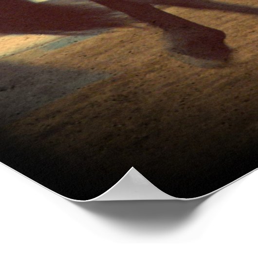 ドリームホースフリシアンドレスセージ ポスター (角)