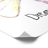 ドリームホープ信じドラゴンフライ ポスター (角)