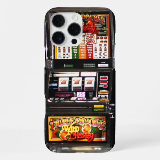 ドリームマシン - ラッキースロットマシン iPhoneケース (裏面)