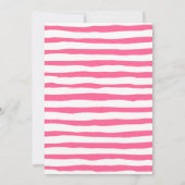 ドリームマジカルユニコーン&ホットエアバルーン誕生日 招待状 (裏面)