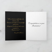 ドリームマスカレードブルー卒業カード カード (内部)