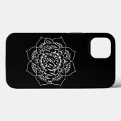 ドリームマンダラインホワイト Case-Mate iPhoneケース (裏面 (横))