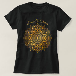 ドリームマンダラドリームキャッチャーDoilie Tシャツ
