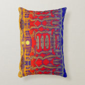 ドリームラサイケデリックンド アクセントクッション (正面(垂直))